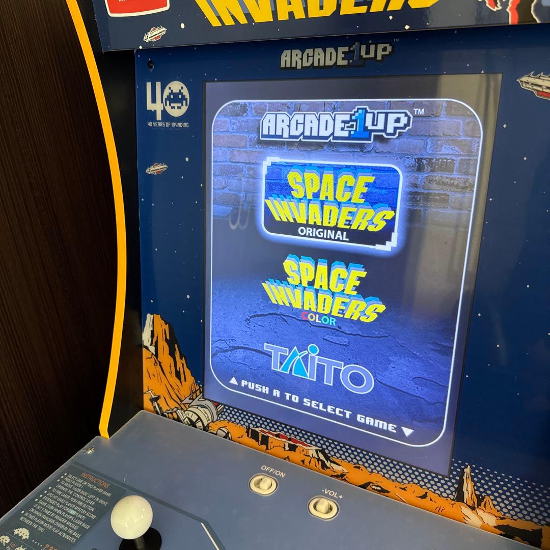 【美品】ARCADE1UP スペースインベーダー 40周年記念モデル　TAITO