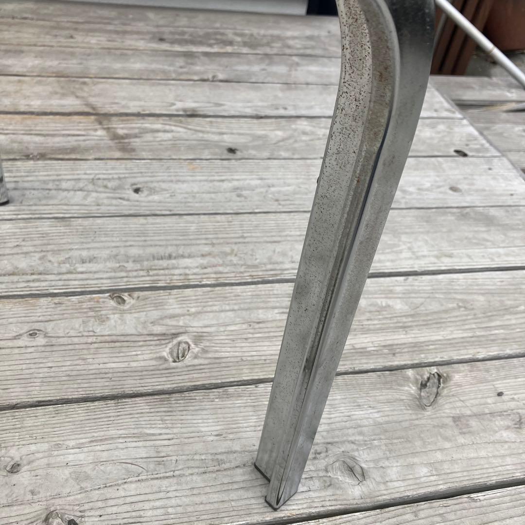 ミッドセンチュリー アイアンフレーム センターテーブル ガラステーブル 正方形