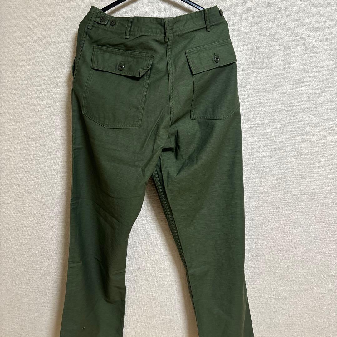 orslow ファティーグ　ベイカーパンツ　カーキ　サイズ4 XL
