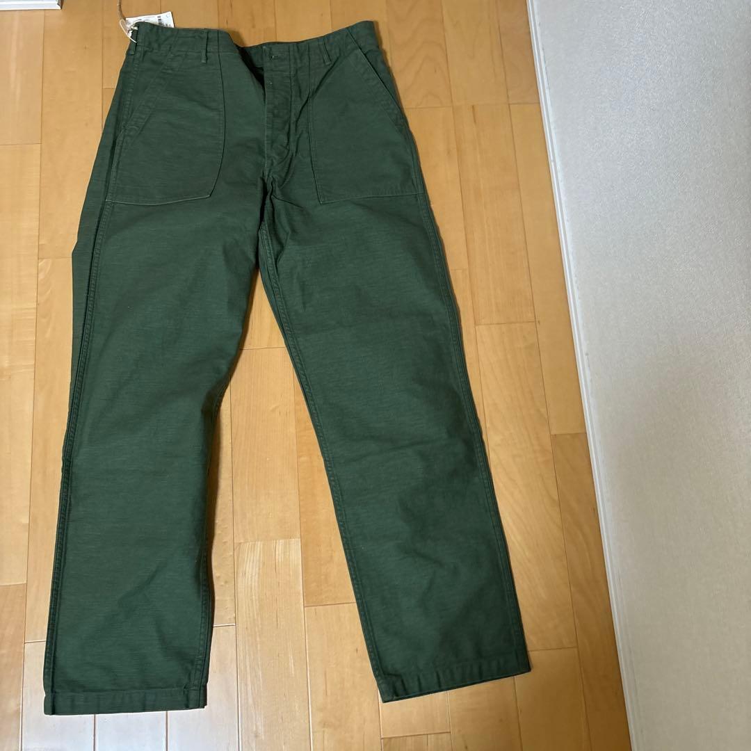 orslow ファティーグ　ベイカーパンツ　カーキ　サイズ4 XL