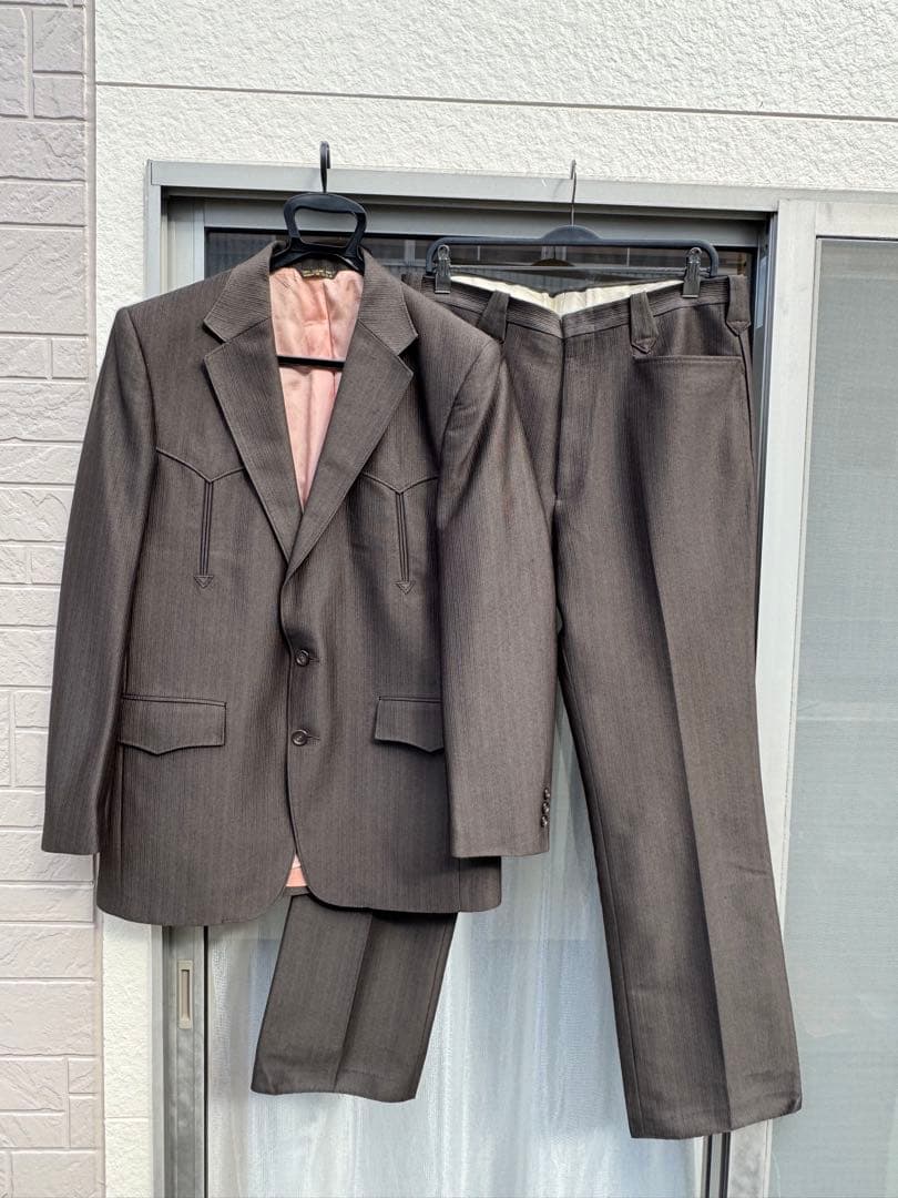 70's ウエスタンスーツ セットアップ USA製