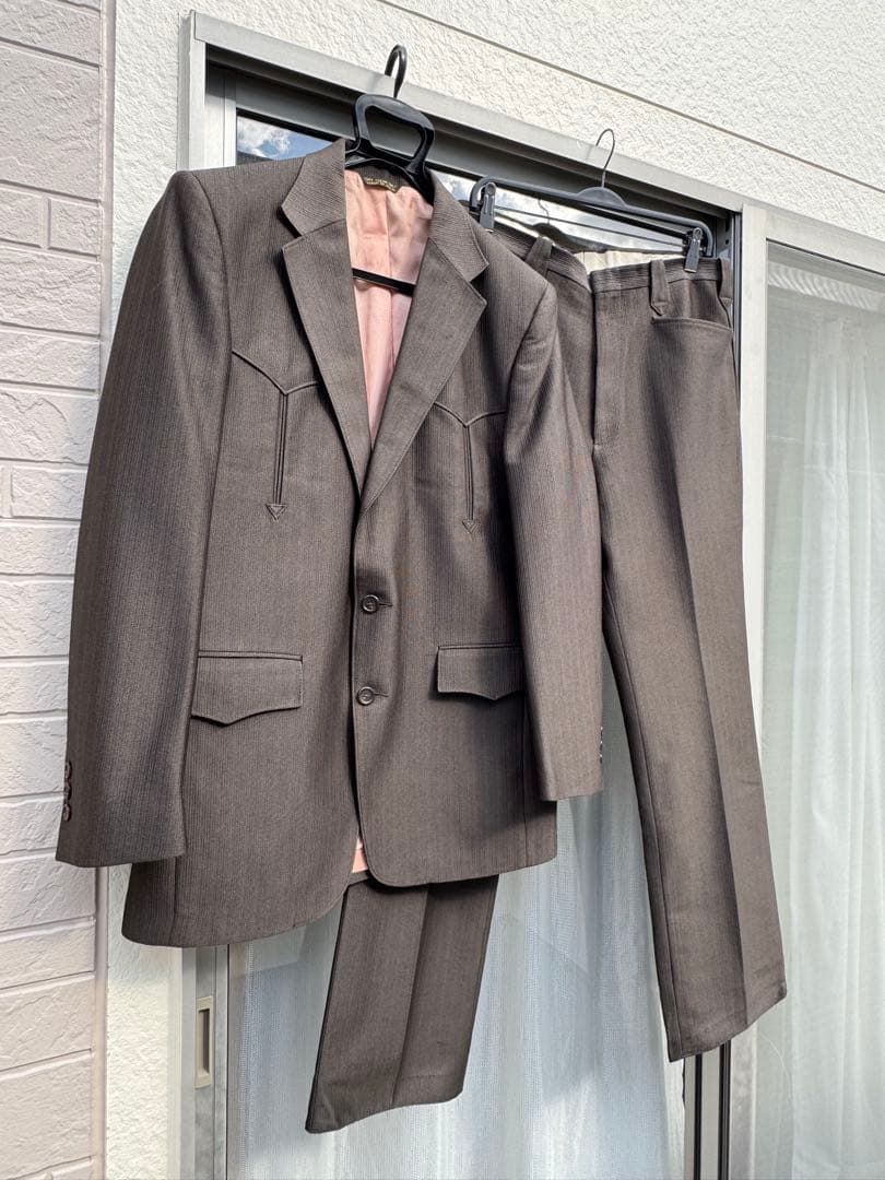 70's ウエスタンスーツ セットアップ USA製