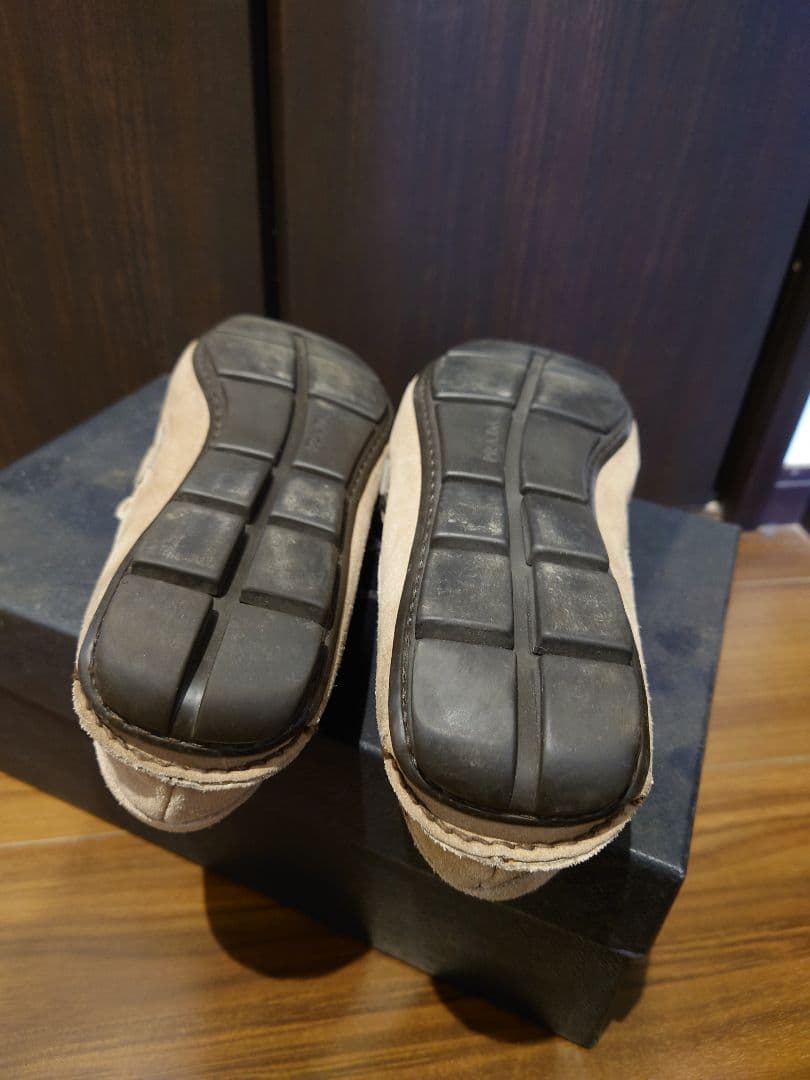 PRADA　ローファー　スエード　美品