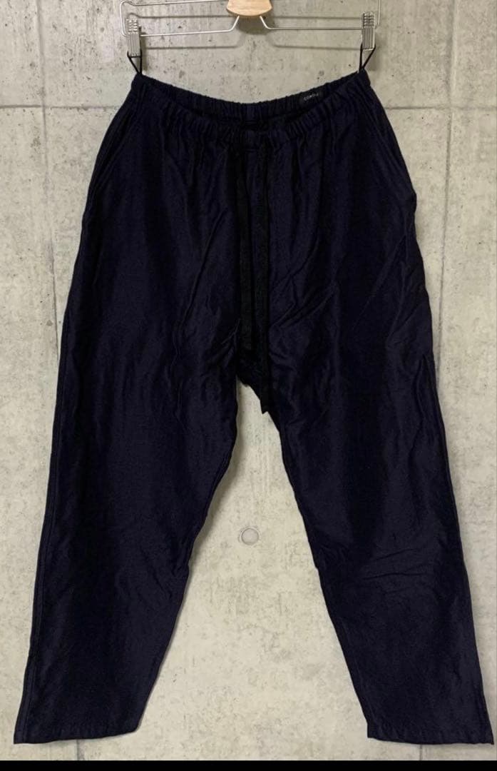 COMOLI コモリ 21AW ウールシルク セットアップ デニムレザー