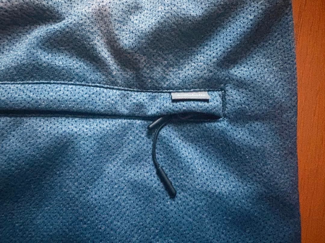 ballaholic Gradation Mesh Zip Shorts 濃紺