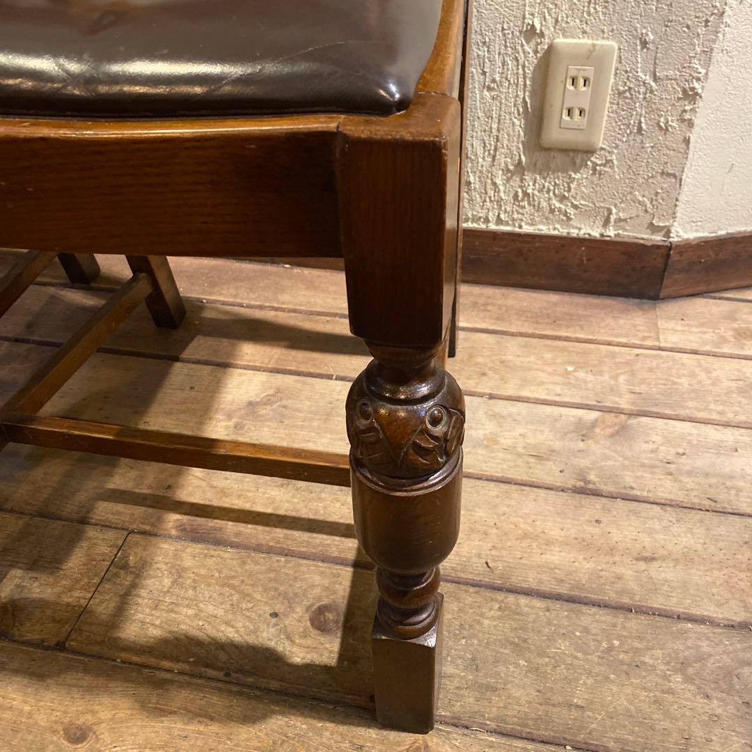 3r　アンティーク　ダイニングチェア　2脚