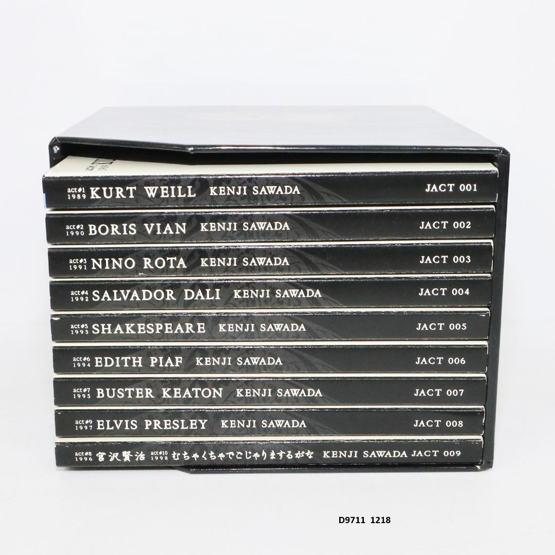KENJI SAWADA act 1989-1998 9枚組 CD 沢田研二