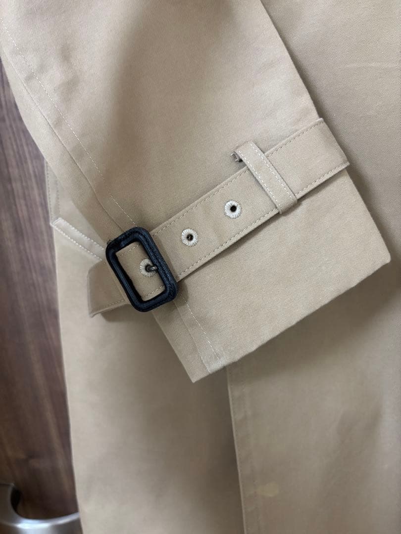 美品⭐︎HYKE ベージュ ダブルブレスト トレンチコート