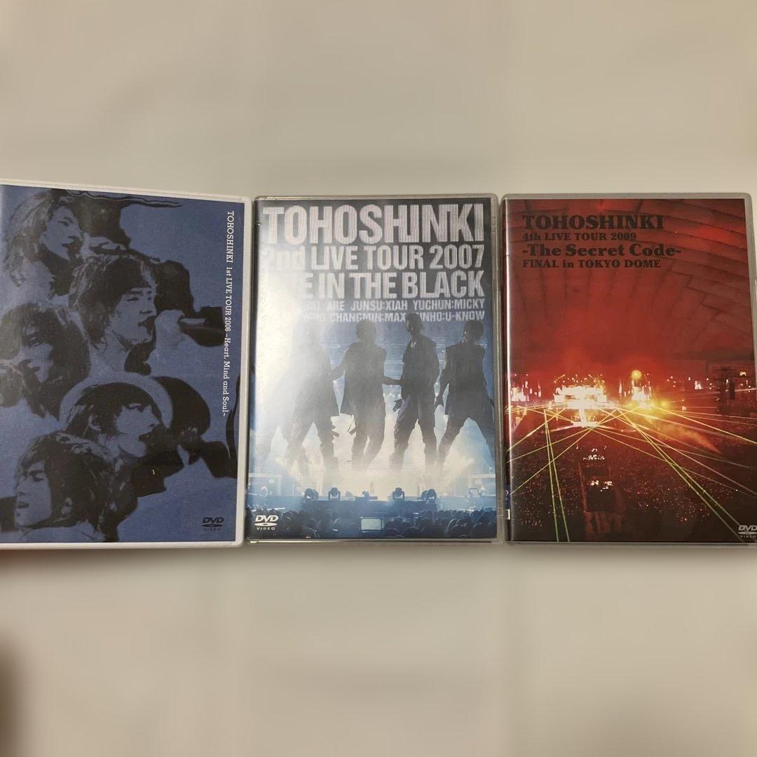 【東方神起】2006-2009 LIVE3枚組