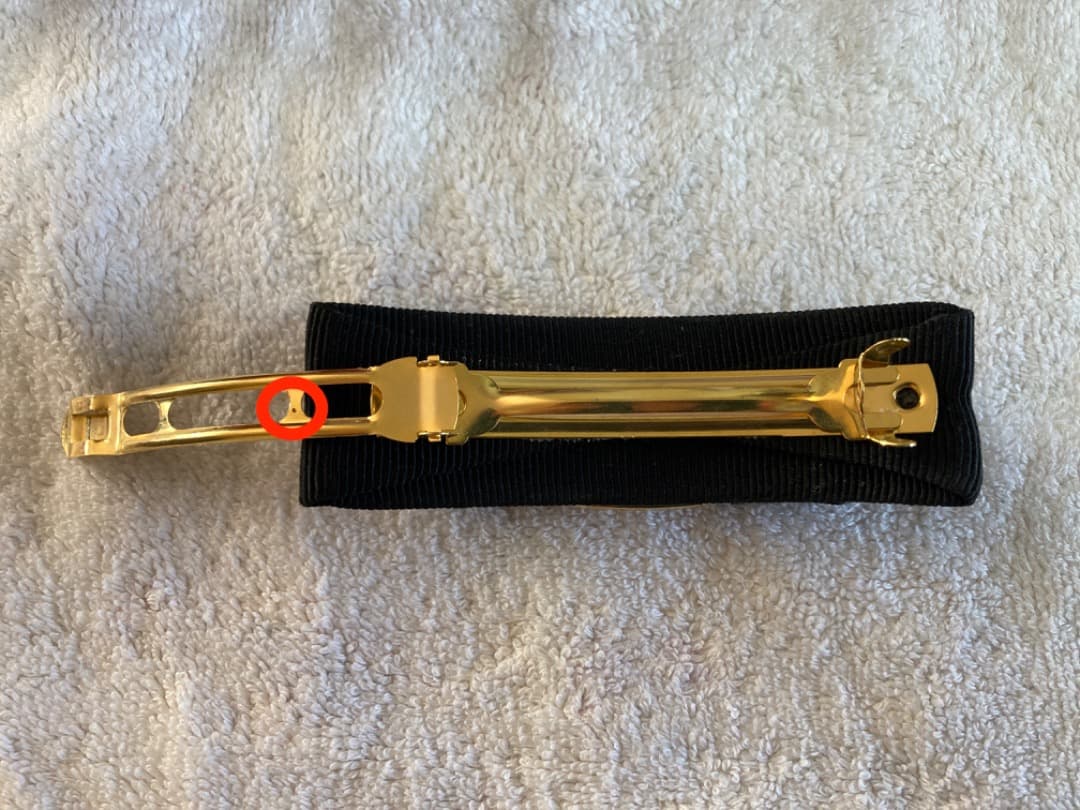 【未使用】フェラガモ Salvatore Ferragamo バレッタ 黒