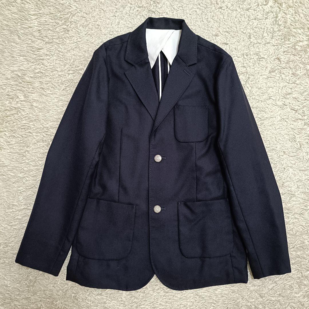 【美品】トゥモローランド フォーマルスーツ 卒服 セットアップ 銀ボタン 160