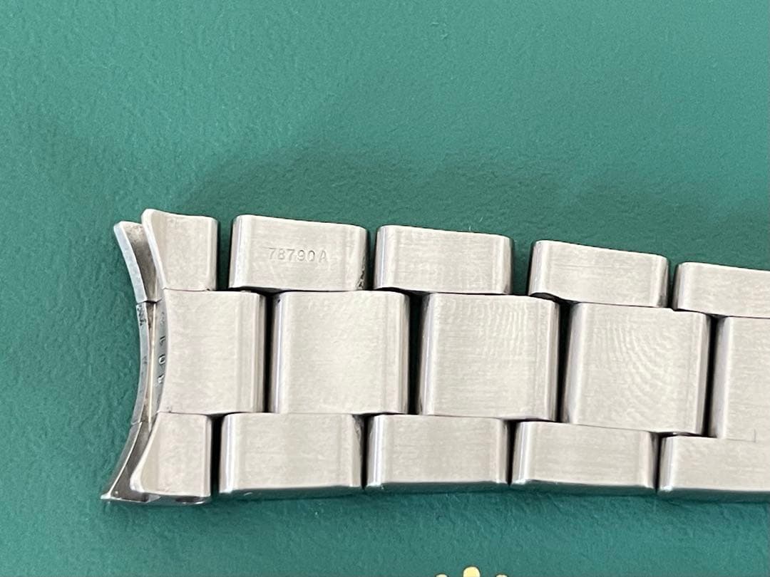 ⭐️正規品 ロレックス ROLEX　20mm　純正SSハードブレス　78790