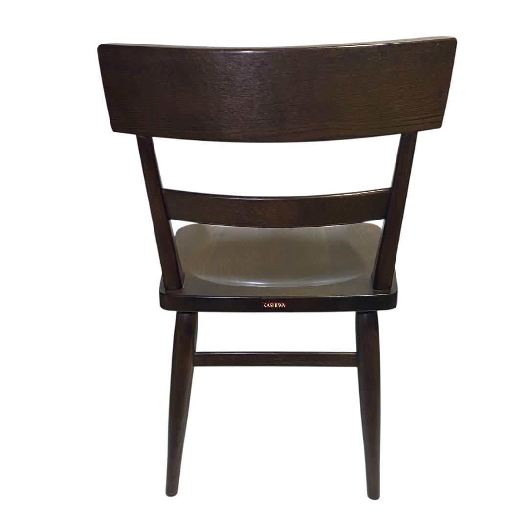 【美品】 柏木工 ウィルダネス サイドチェア　飛騨家具 ダイニングチェア 椅子