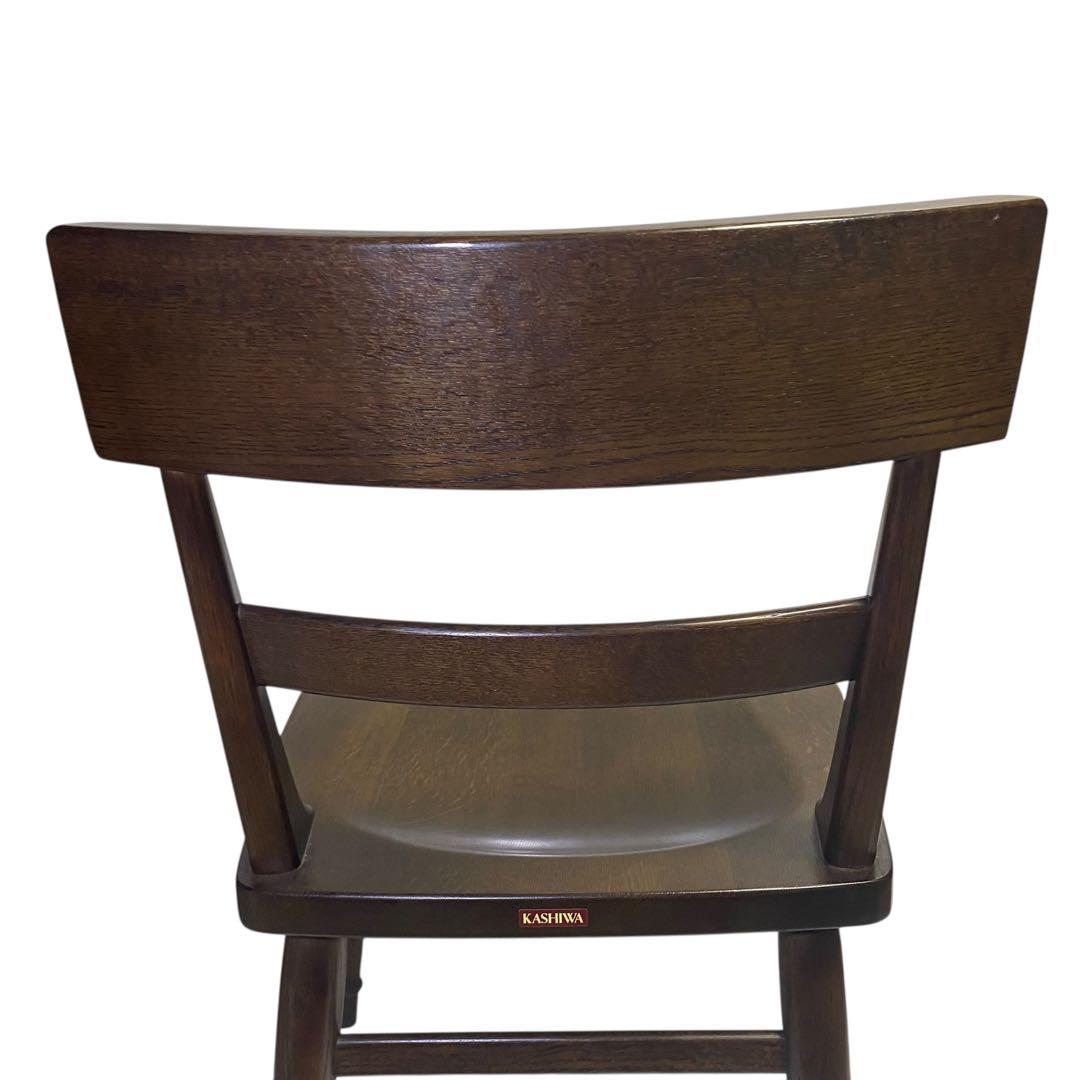 【美品】 柏木工 ウィルダネス サイドチェア　飛騨家具 ダイニングチェア 椅子