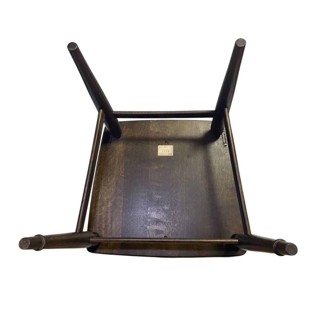 【美品】 柏木工 ウィルダネス サイドチェア　飛騨家具 ダイニングチェア 椅子