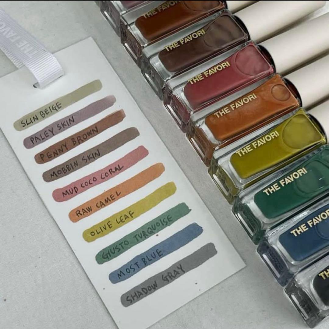 THE FAVORI ネイルカラーセット 10色