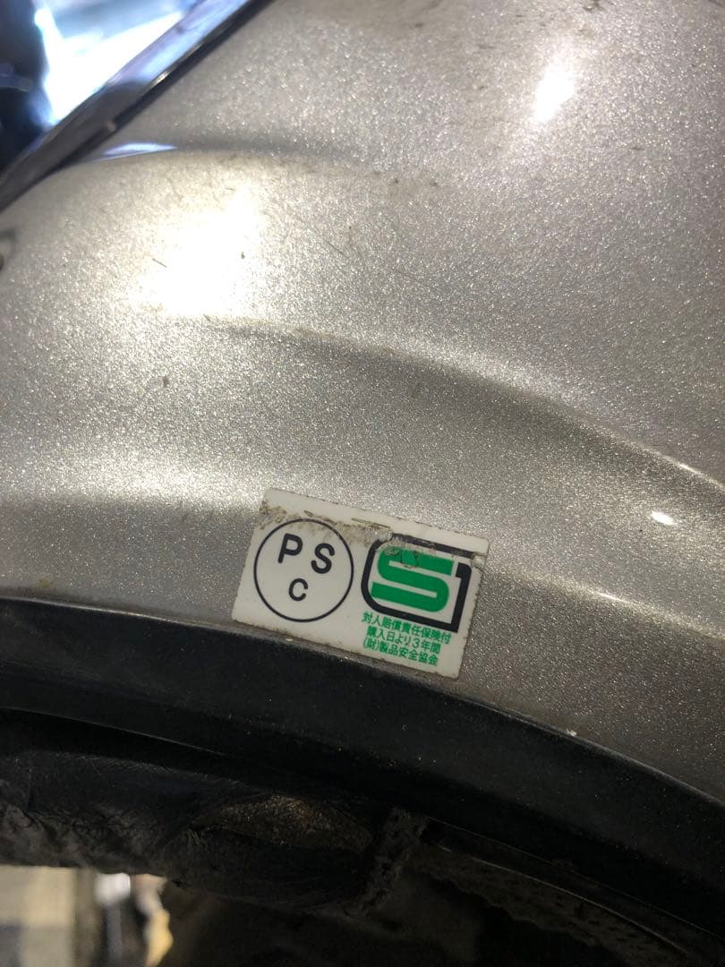 ジャンクSHOEI J-forceⅢシルバー XL JフォースⅢ リペア前提