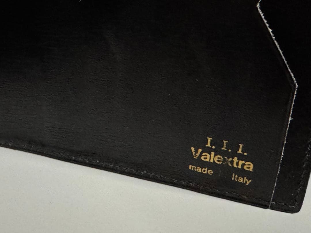 ヴァレクストラValextra 象革エレファント　札バサミ　現行品グリップ相当