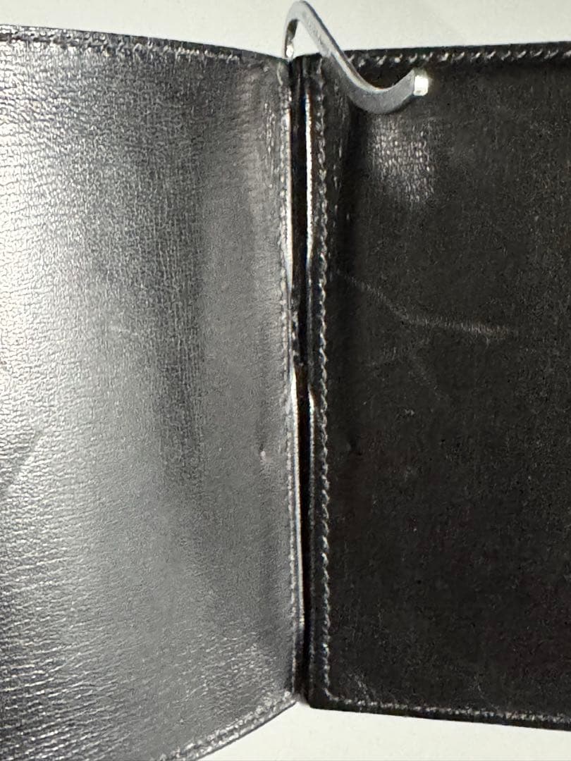 ヴァレクストラValextra 象革エレファント　札バサミ　現行品グリップ相当