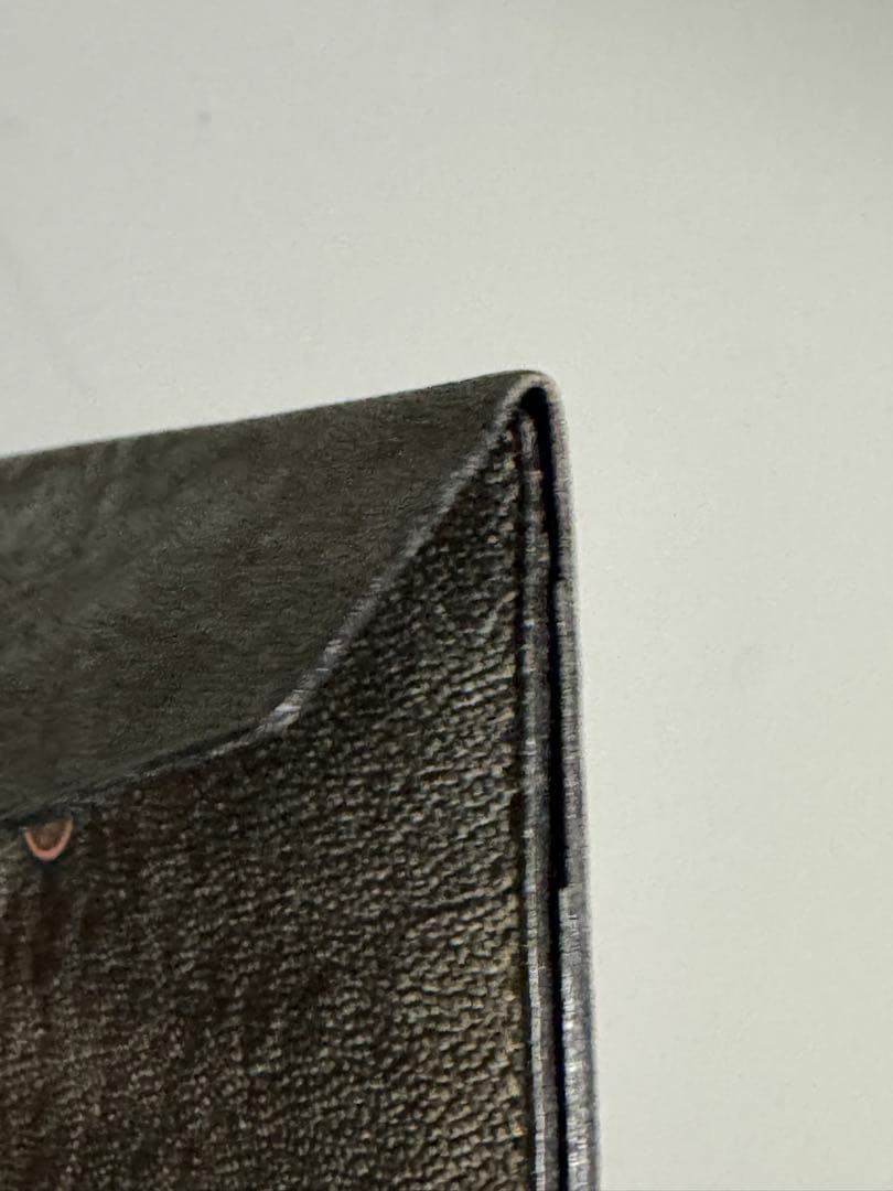 ヴァレクストラValextra 象革エレファント　札バサミ　現行品グリップ相当