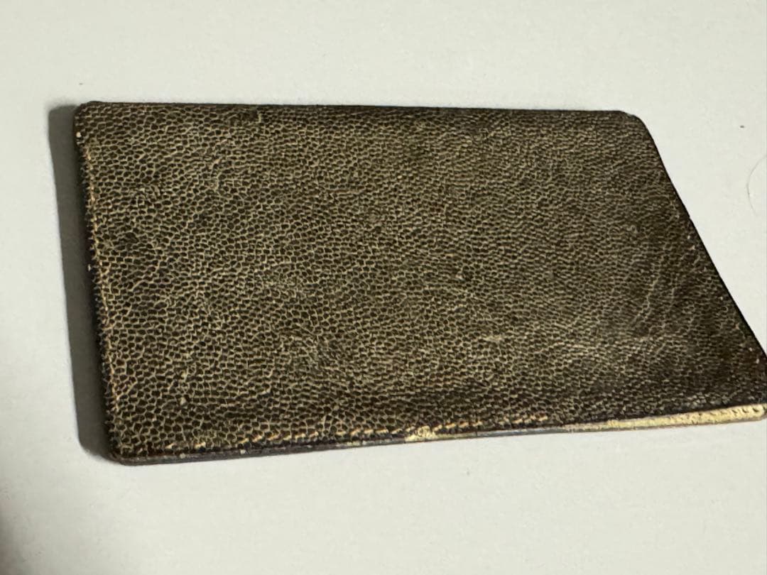 ヴァレクストラValextra 象革エレファント　札バサミ　現行品グリップ相当