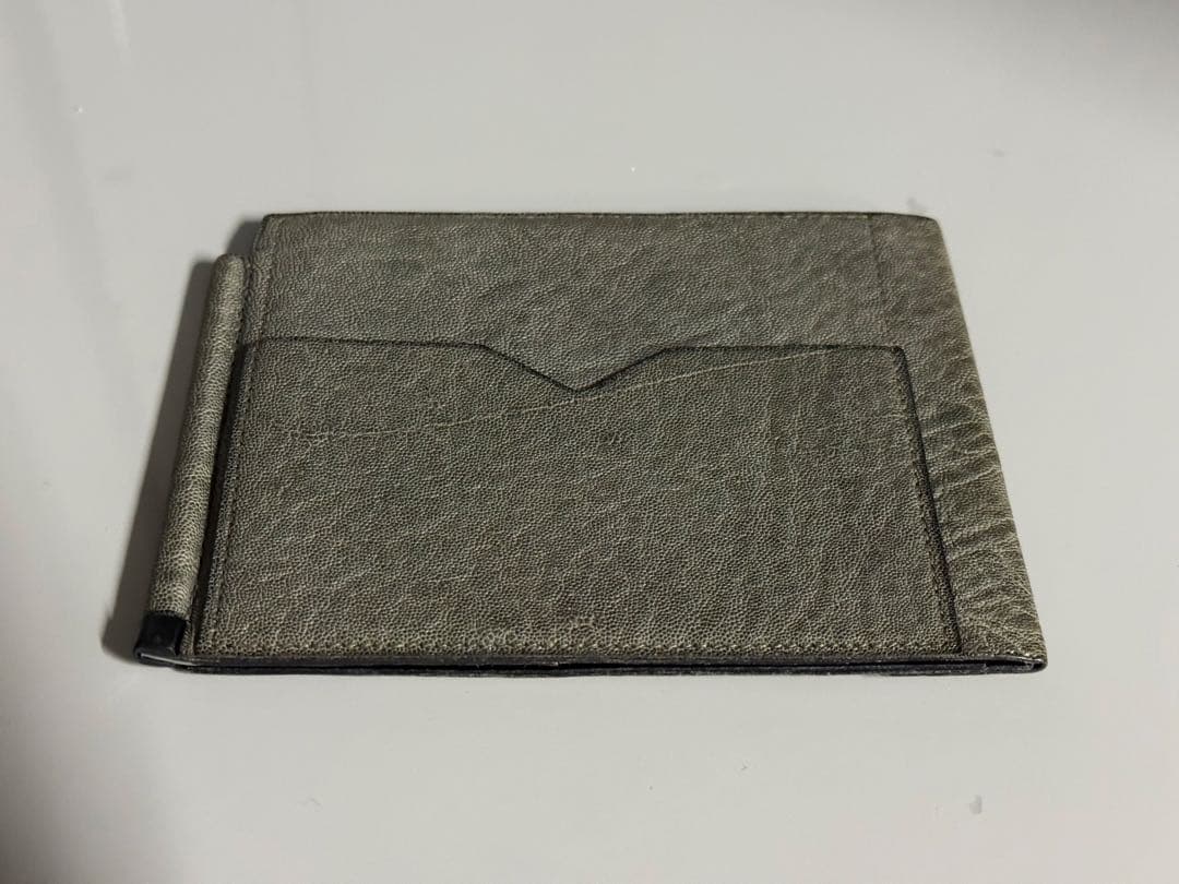 ヴァレクストラValextra 象革エレファント　札バサミ　現行品グリップ相当