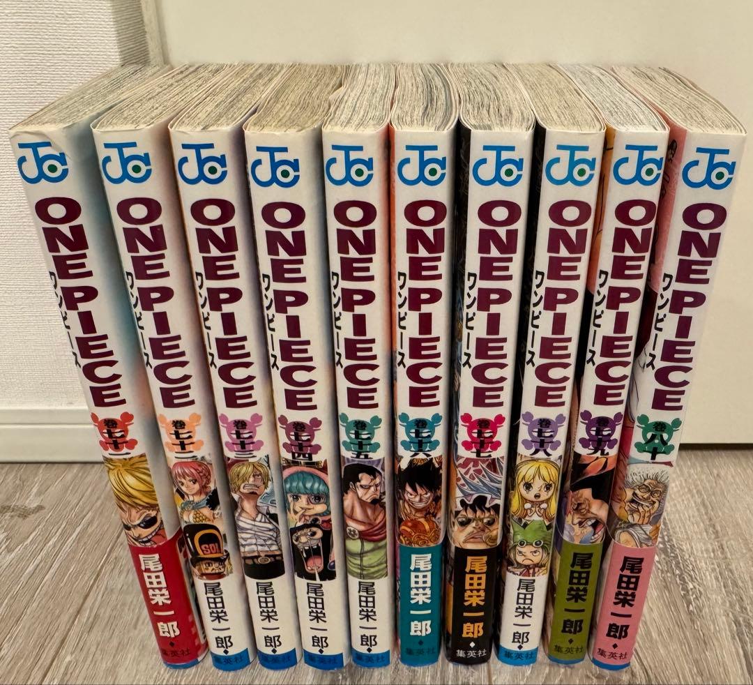 ONE PIECE 2〜80巻　99巻〜113巻