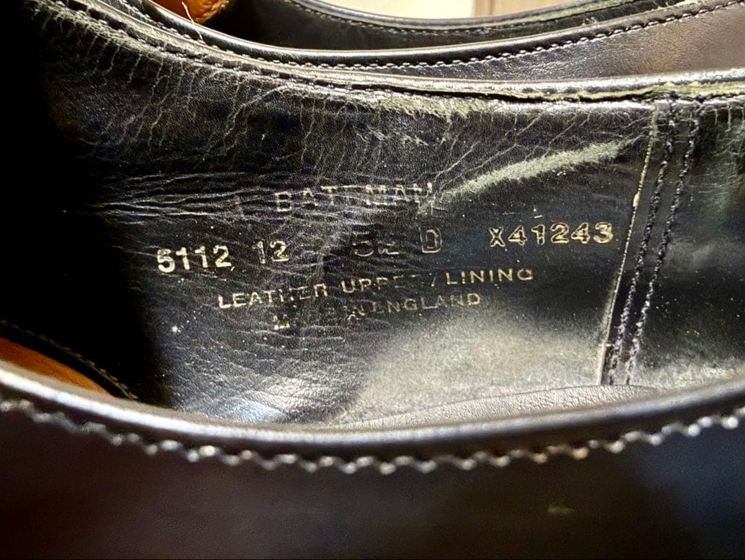 [シューツリー付]Crockett＆Jones BATEMAN (UK5.5D)