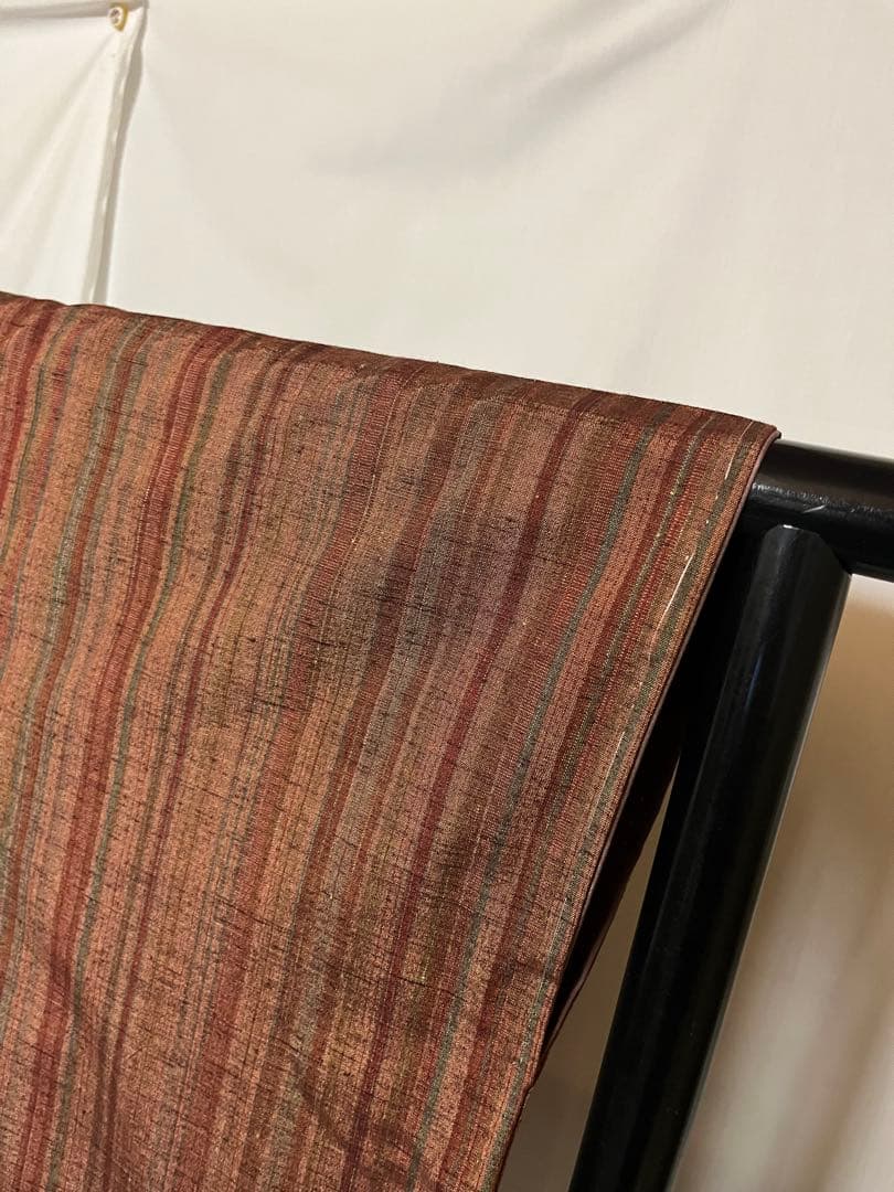 ☘️早い者勝ち☘️【国宝品】●岐阜県無形文化財【郡上紬】●手引真綿●草木染●