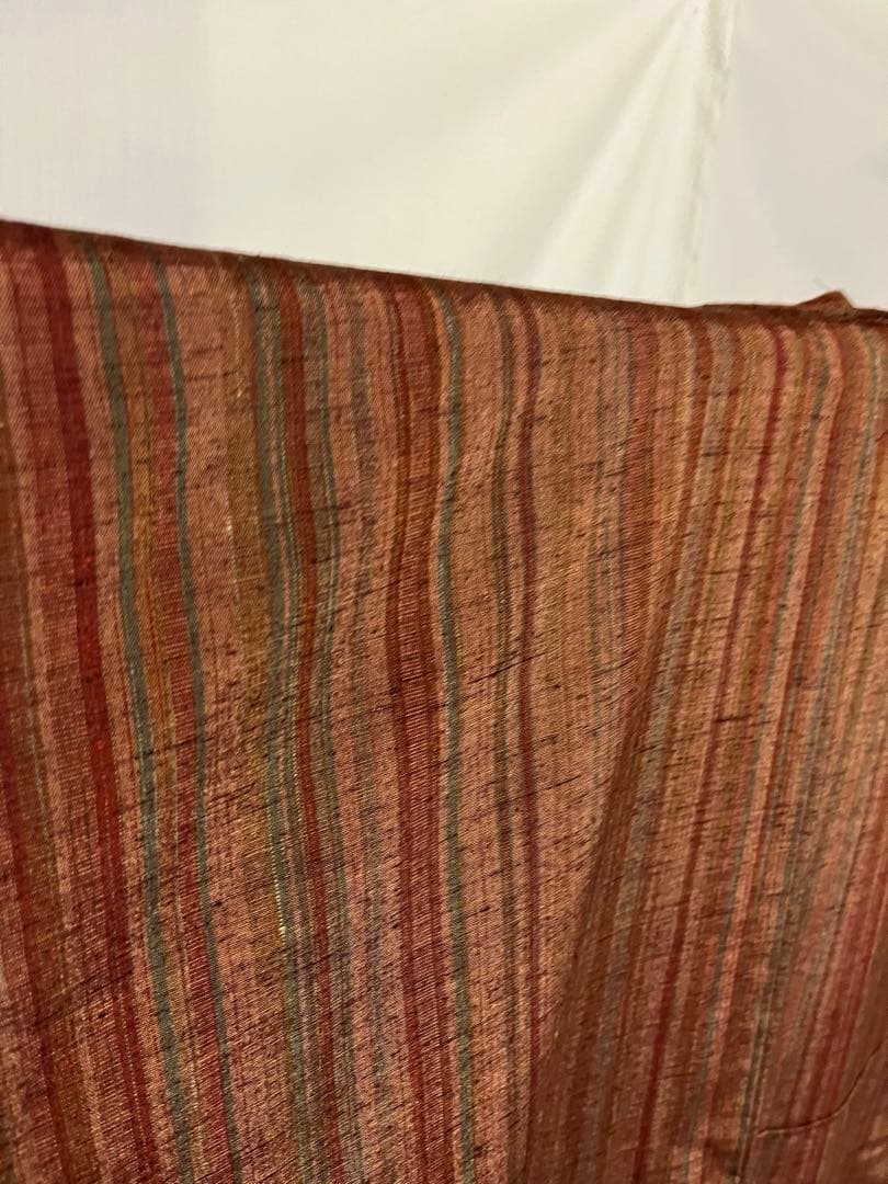 ☘️早い者勝ち☘️【国宝品】●岐阜県無形文化財【郡上紬】●手引真綿●草木染●