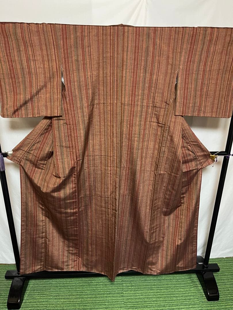 ☘️早い者勝ち☘️【国宝品】●岐阜県無形文化財【郡上紬】●手引真綿●草木染●