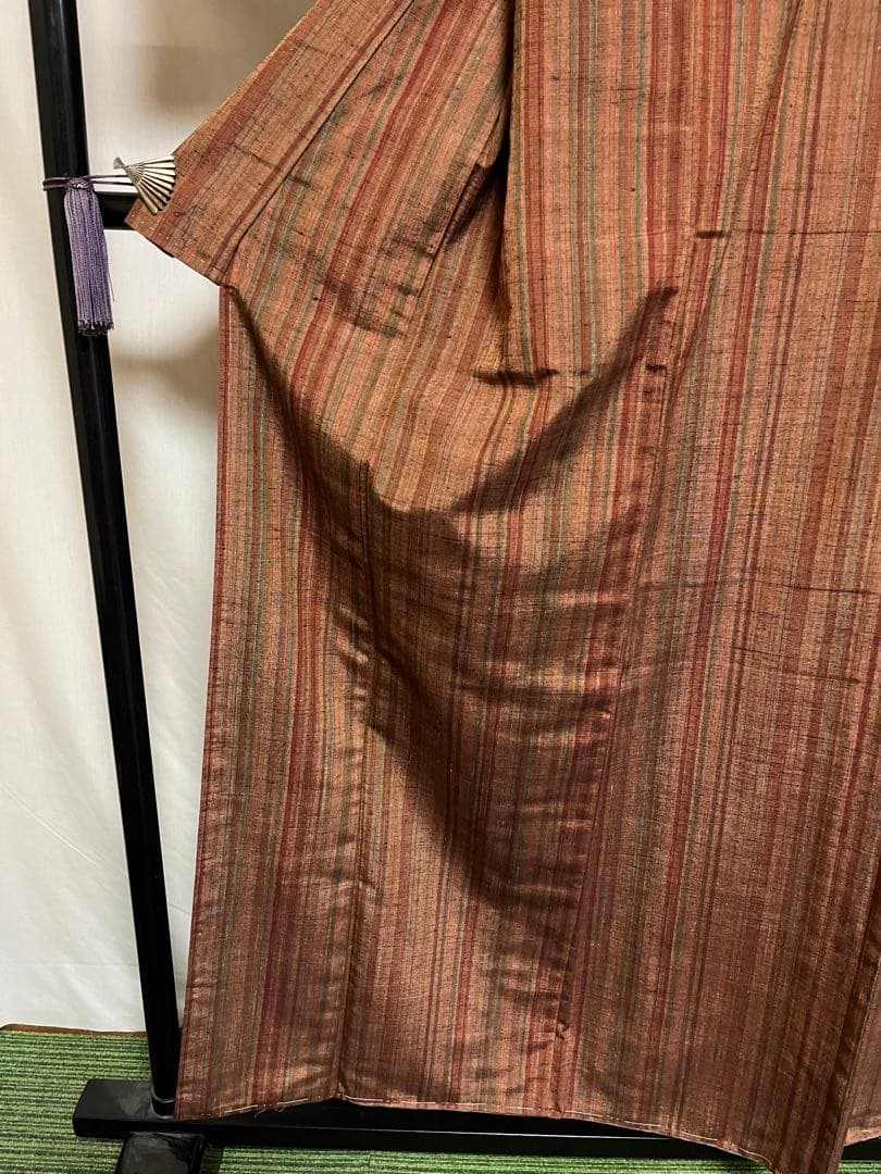 ☘️早い者勝ち☘️【国宝品】●岐阜県無形文化財【郡上紬】●手引真綿●草木染●
