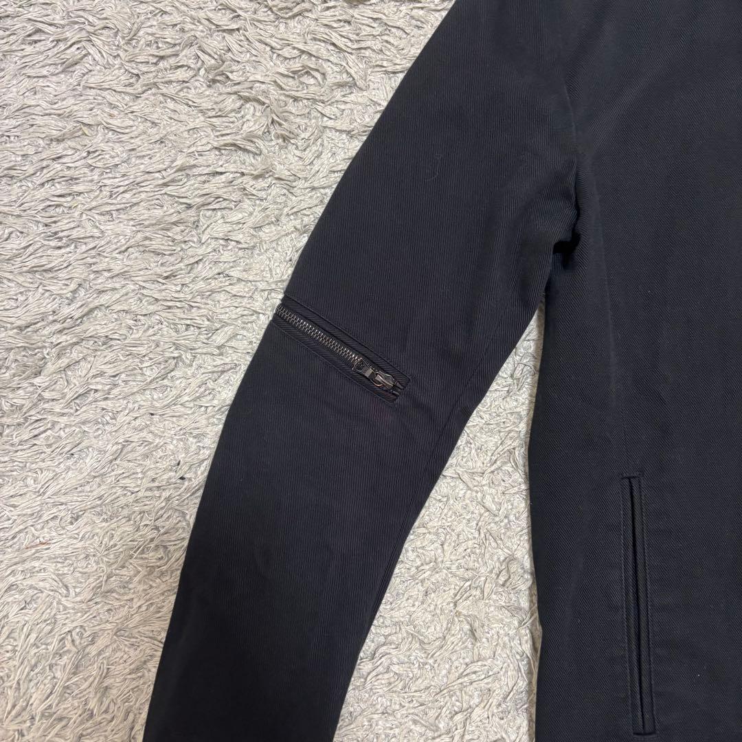 ダブジェイケイ　wjk ジップアップジャケット　ブラック　日本製　S