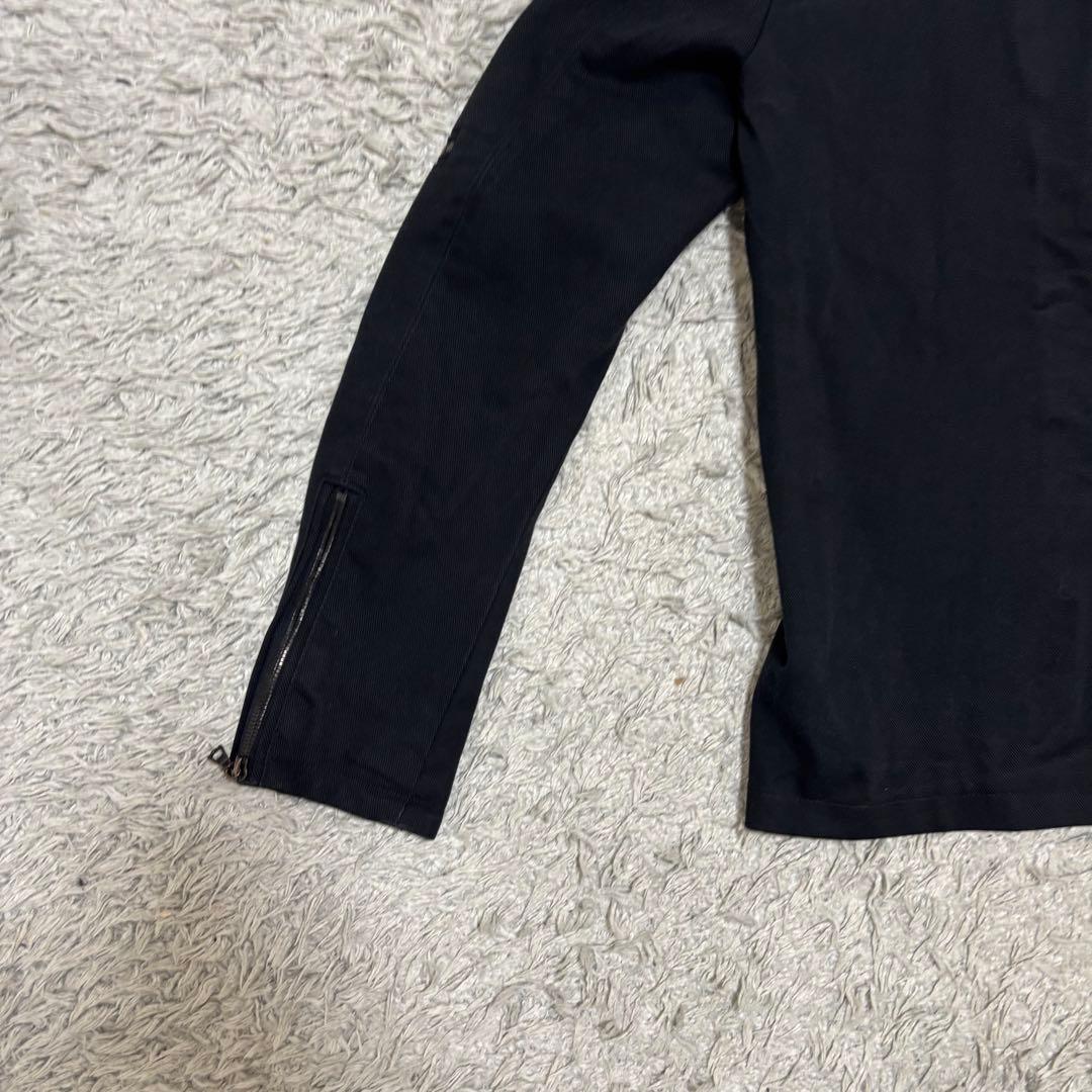 ダブジェイケイ　wjk ジップアップジャケット　ブラック　日本製　S