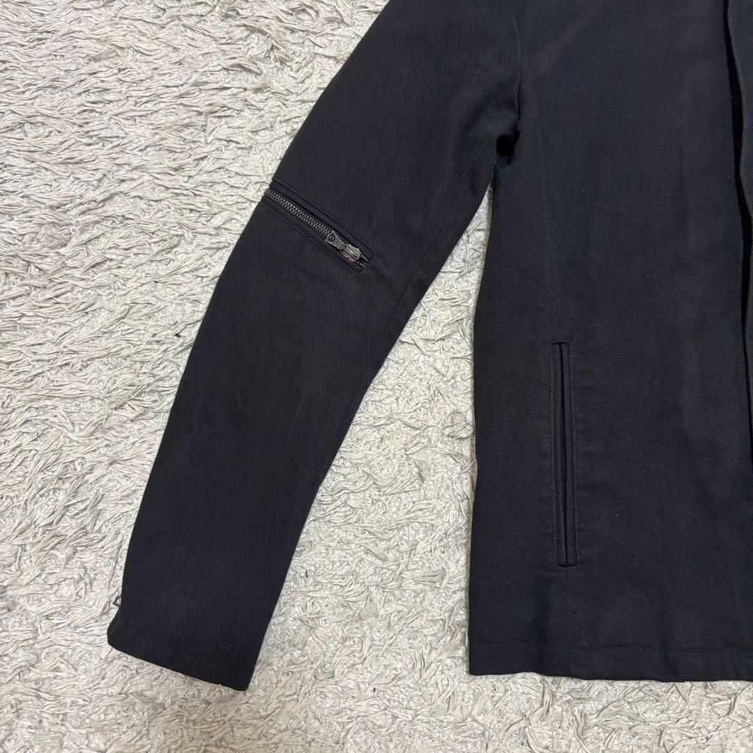 ダブジェイケイ　wjk ジップアップジャケット　ブラック　日本製　S