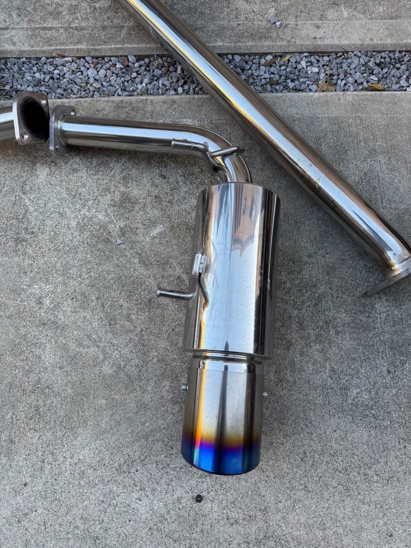 柿本改 スーパーファクトリー ストレートマフラー 86 ZN6 GR86 ZN8