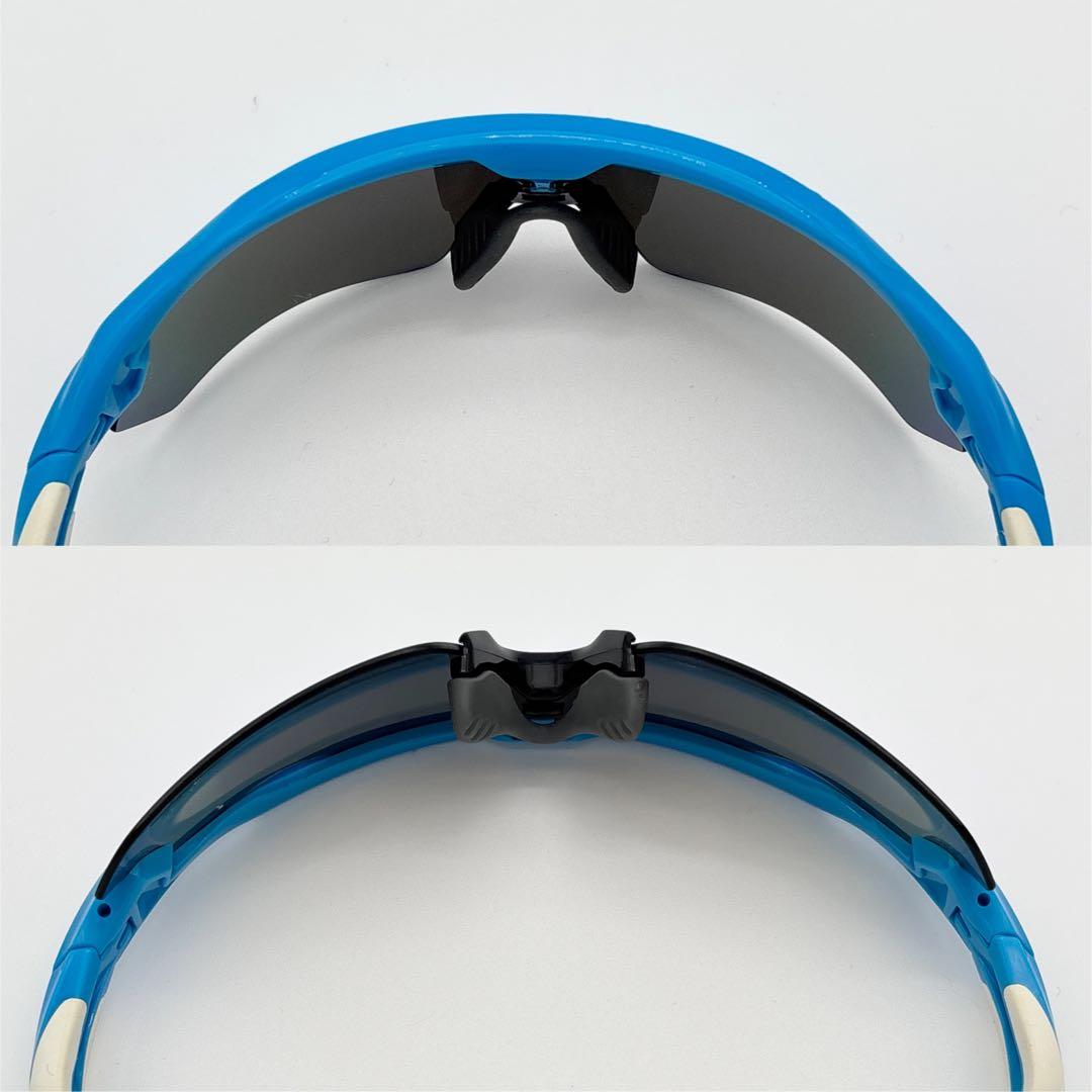 OAKLEY RADBR EV スポーツサングラス ミラーレンズ ケース付