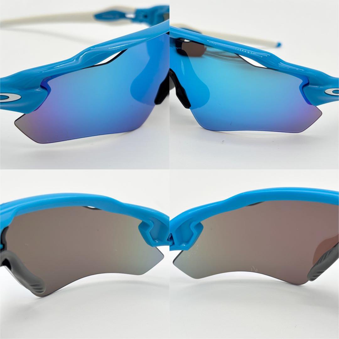 OAKLEY RADBR EV スポーツサングラス ミラーレンズ ケース付