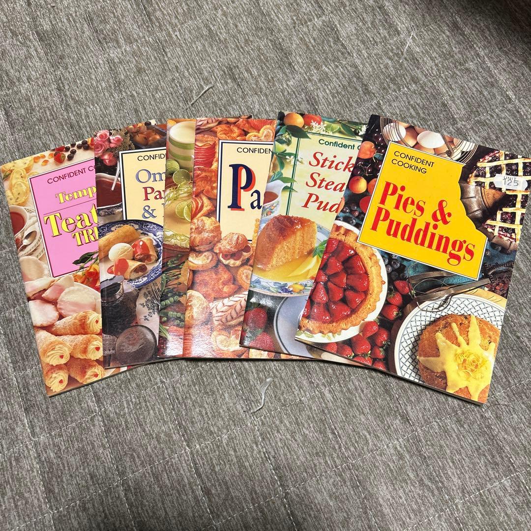 洋書　希少スイーツレシピ本　6冊