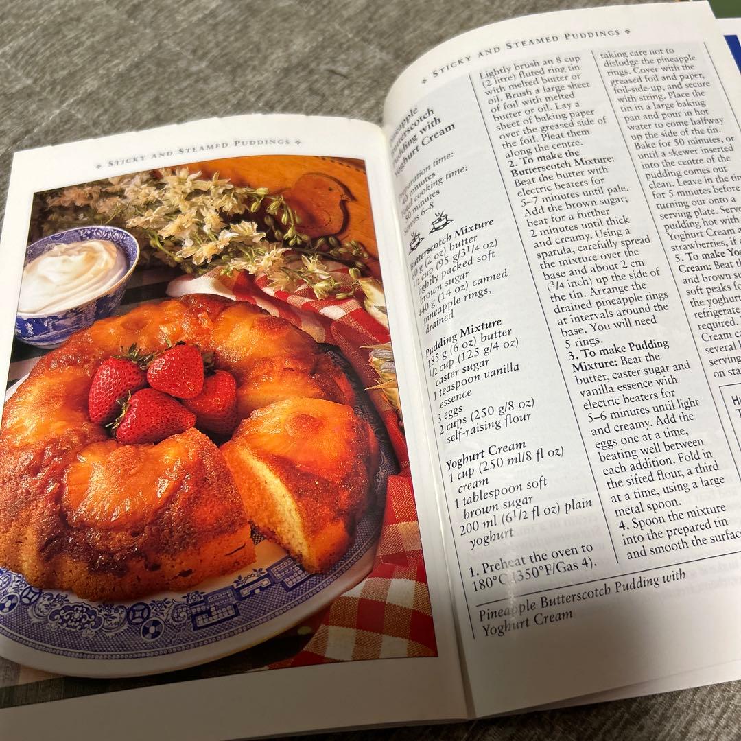 洋書　希少スイーツレシピ本　6冊