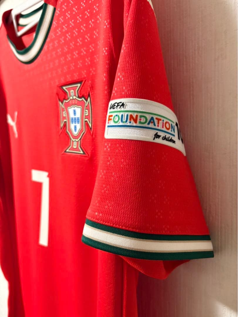 正規品　クリスティアーノロナウド　2025 ポルトガル代表　ユニフォームレプリカ