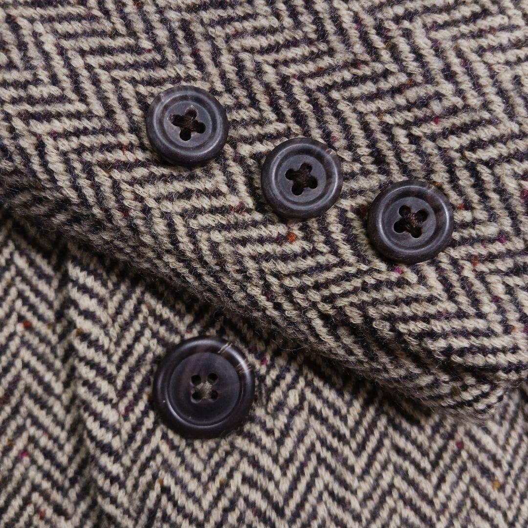 ✨美品✨ポロラルフローレン　ツイード　ヘリンボーン　カシミヤ混　ジャケット　6