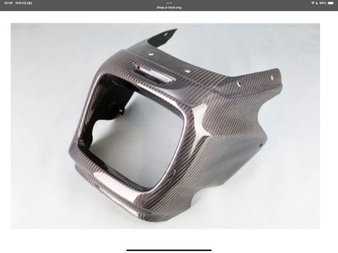 A-TECH ZRX1100-1200 カーボンビキニカウル　定価40000