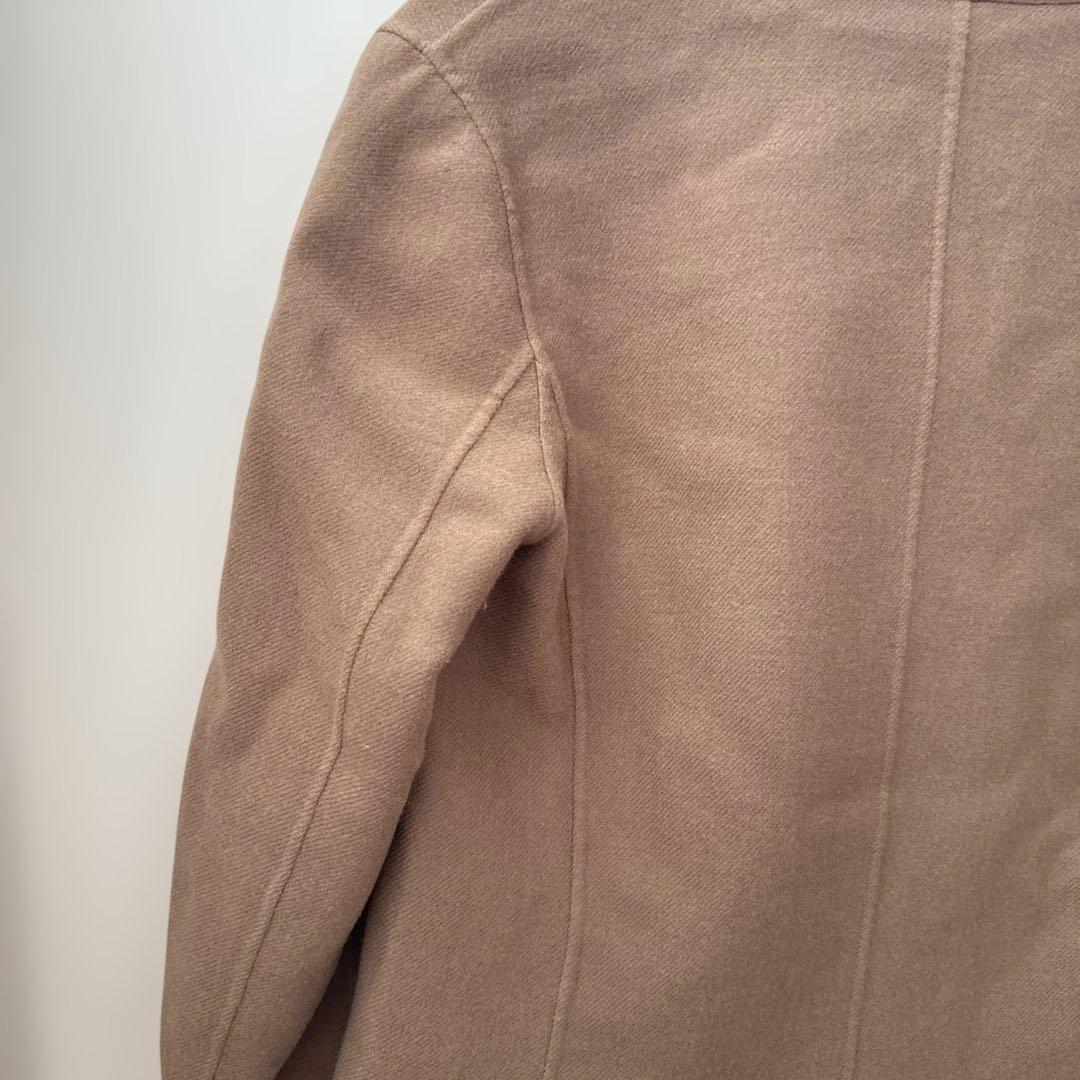 Weekend Max Mara ノーカラー ウールジャケット ベージュ