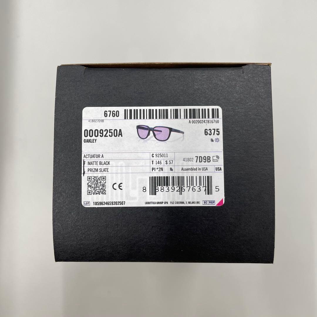 OAKLEY ACTUATOR(A) 【92501157】アジアンフィット正規品