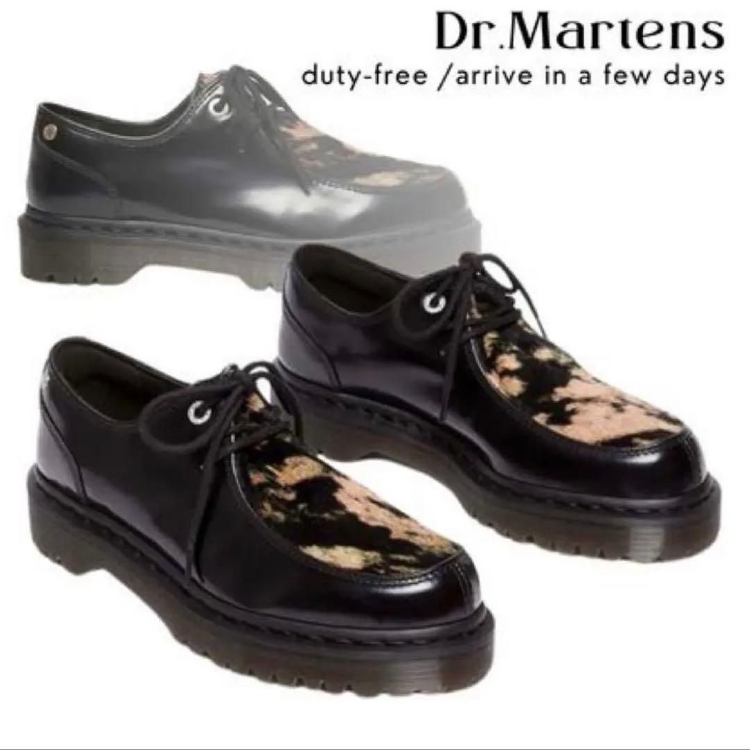 Dr.Martens ZEFFIR ブラック アニマル柄25.5-26