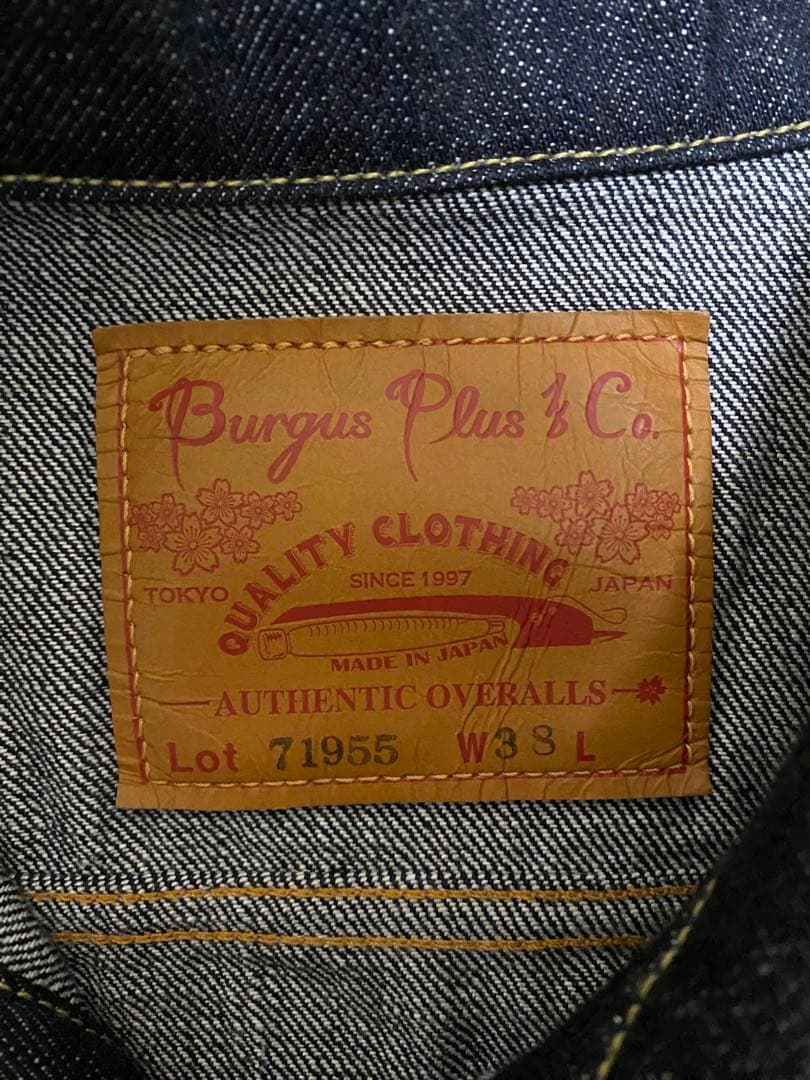 BURGUS PLUS バーガスプラス 3rdタイプ　Gジャン サイズ38
