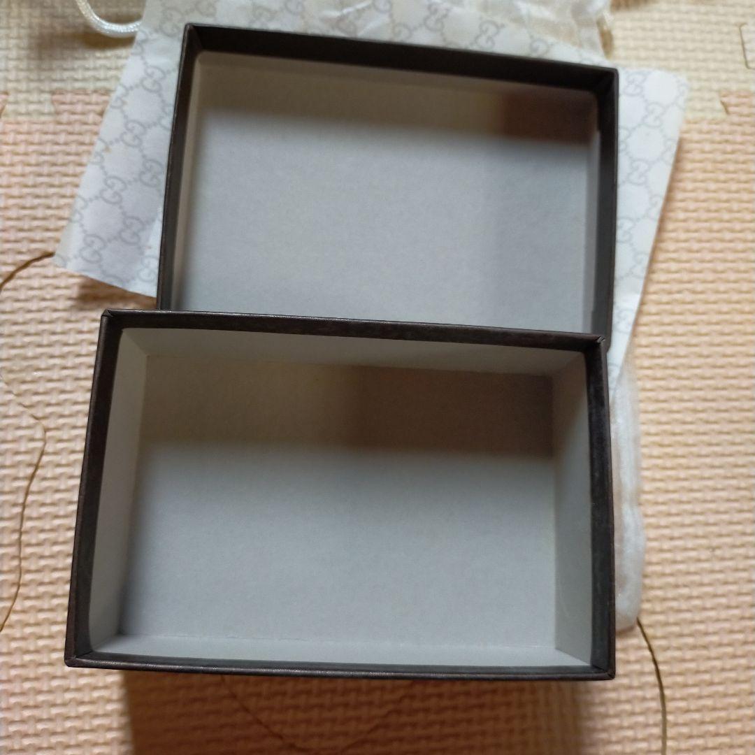 GUCCI レザーキーケース グリーン/レッド