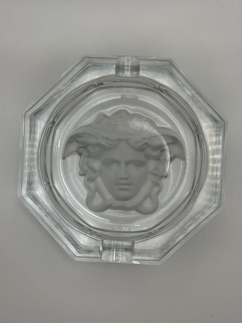 しあんさん専用ヴェルサーチ ローゼンタール 灰皿 メデューサ クリスタルガラス
