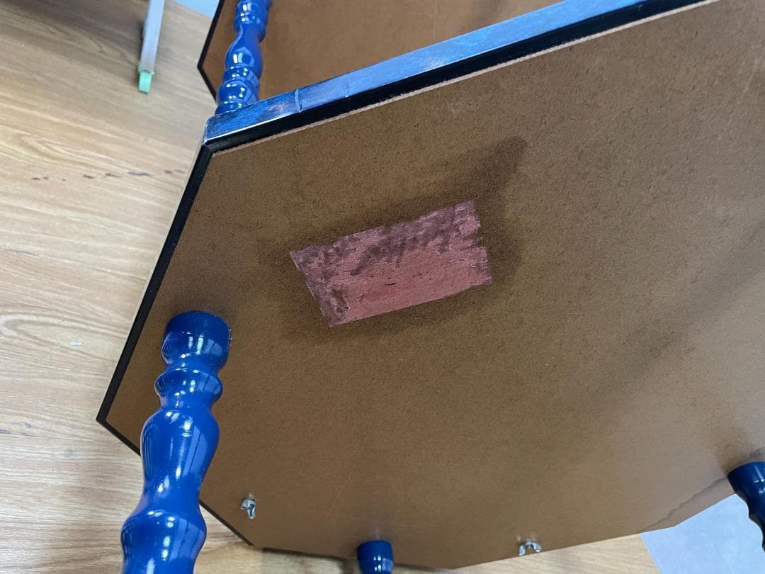 K♢1093 アンティーク　イタリア製 　象嵌キッチンワゴン